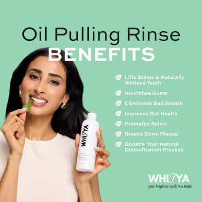 Organic Oil Pulling Rinse
