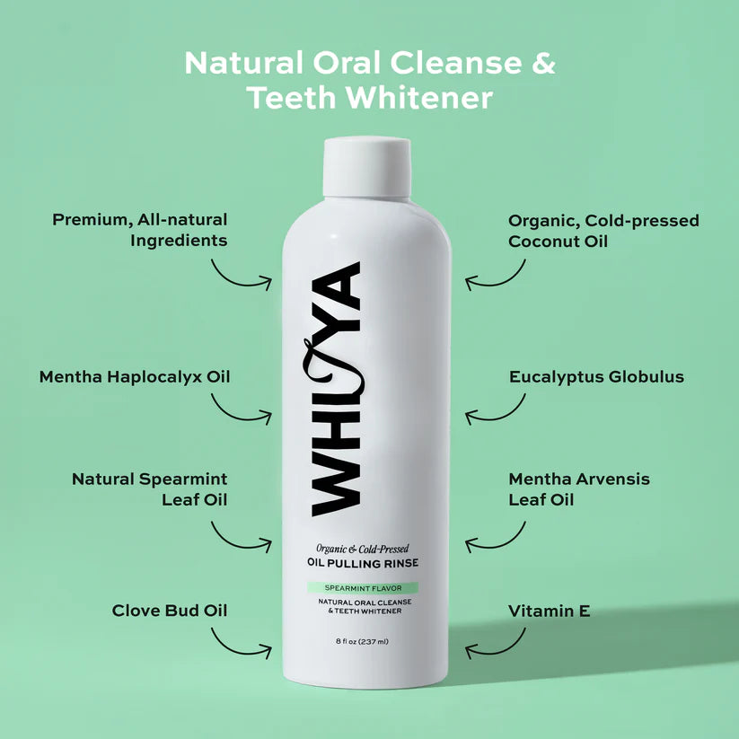 Organic Oil Pulling Rinse