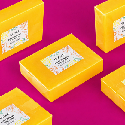 lemon turmeric & kojic acid brightening soap