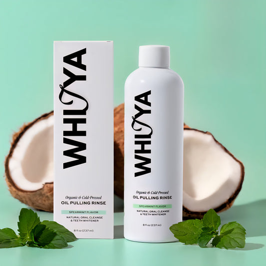 100% Organic Spearmint Oil Pulling Rinse